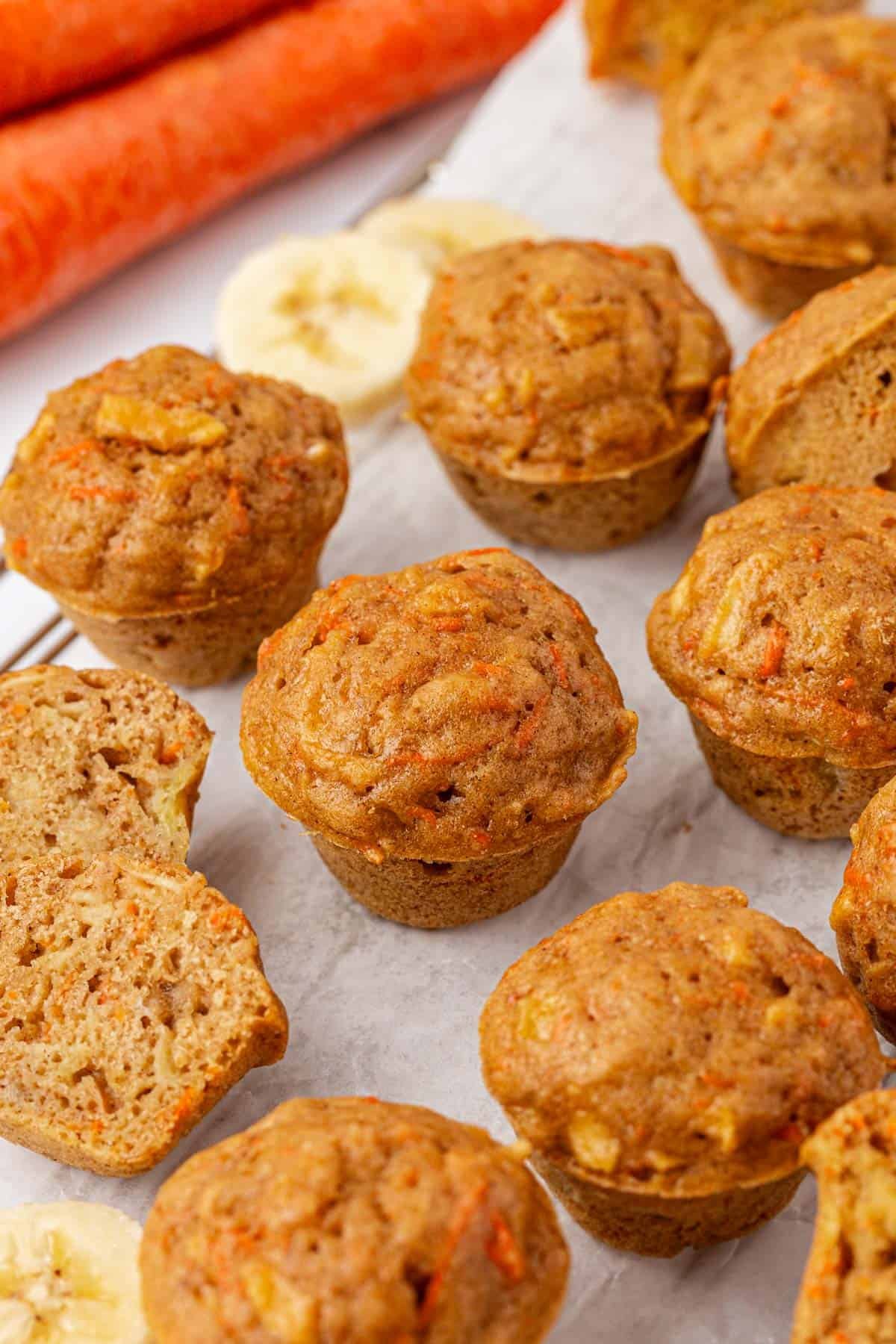 ABC mini muffins