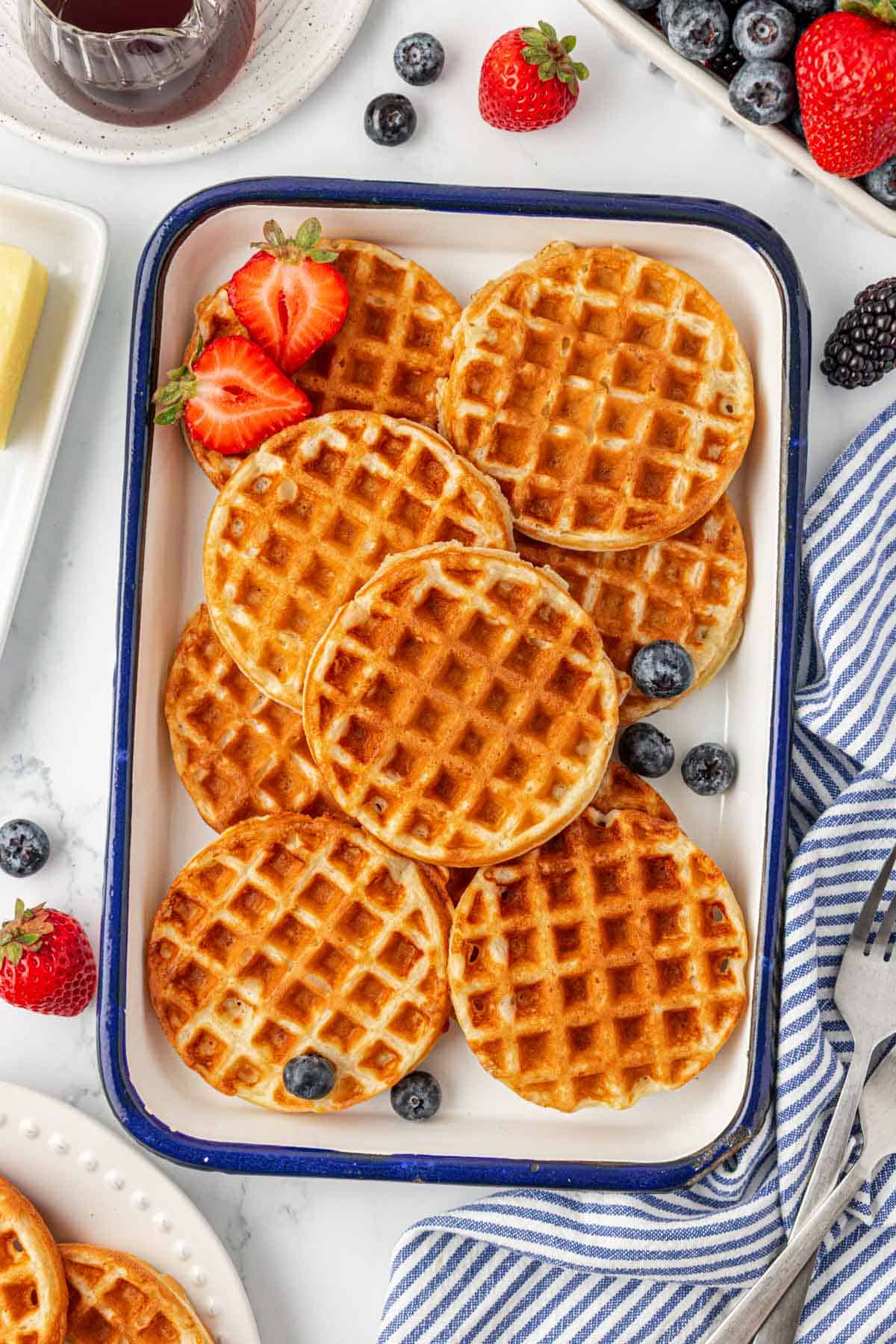 Greek yogurt waffles
