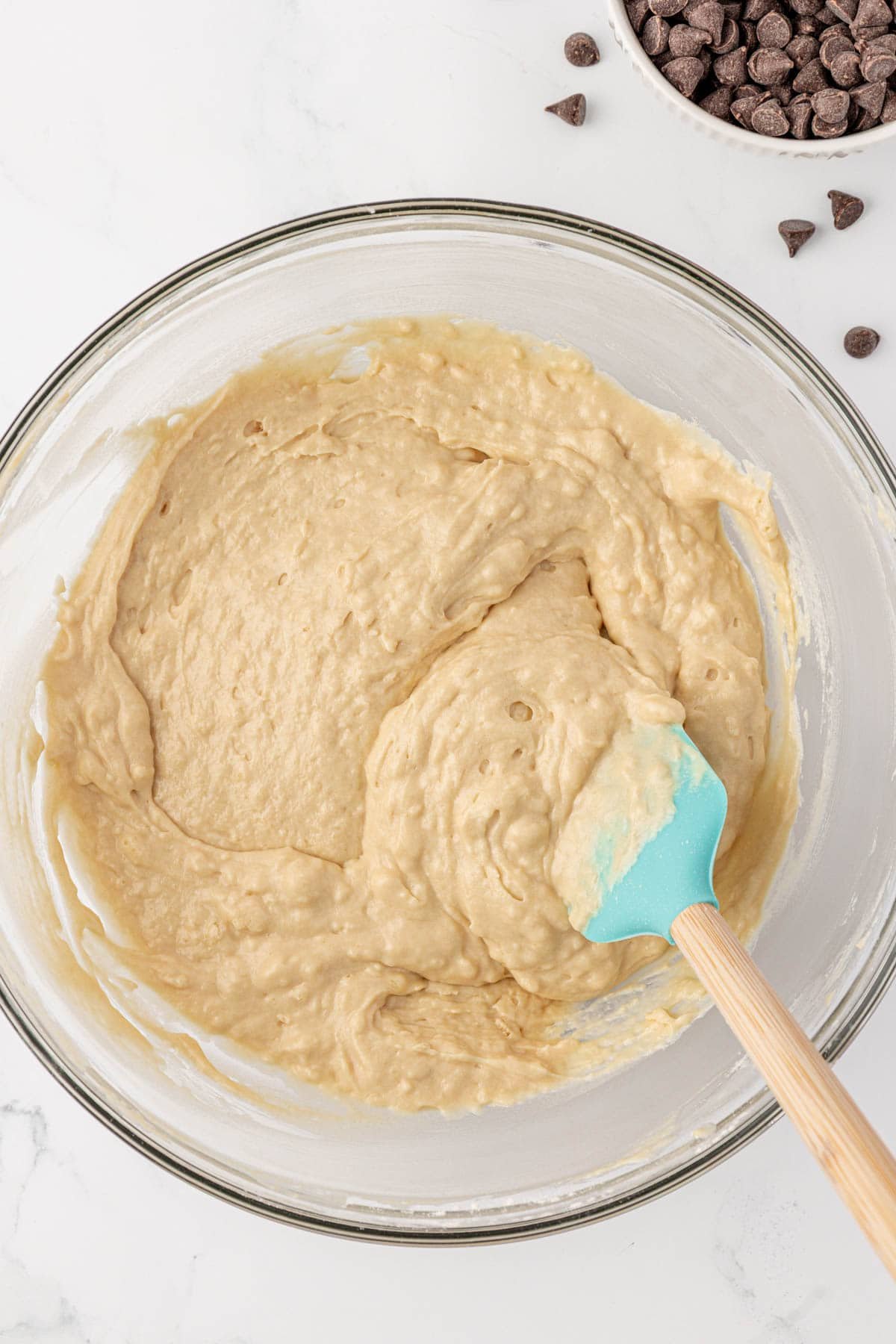 batter stirred together