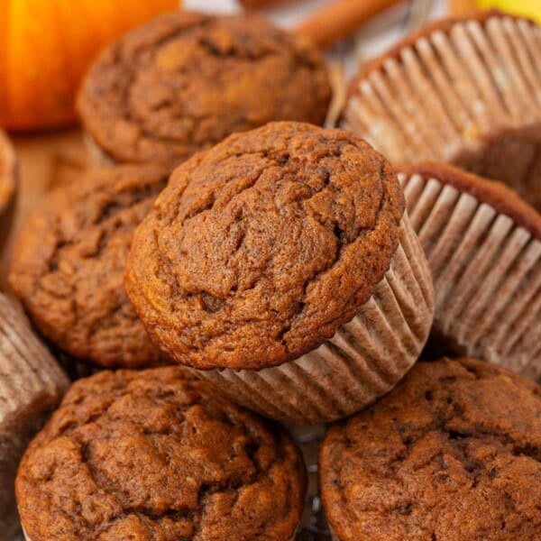 pumpkin banana muffins