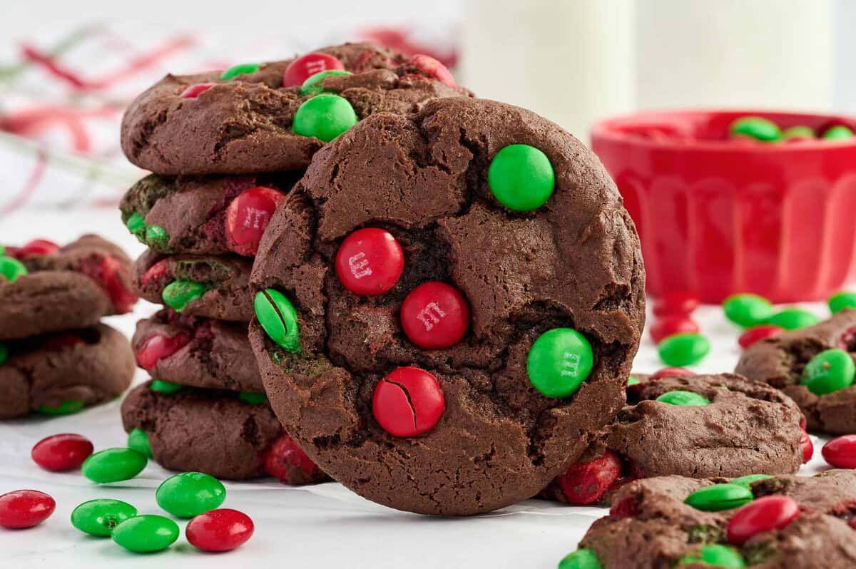 chocolate Christmas cookies
