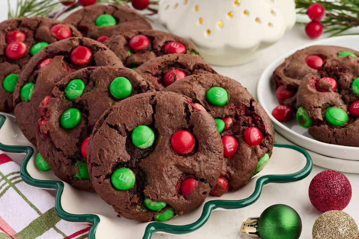 chocolate Christmas cookies
