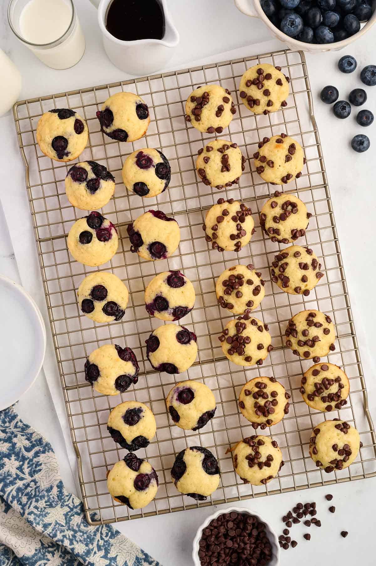 Greek yogurt pancake mini muffins