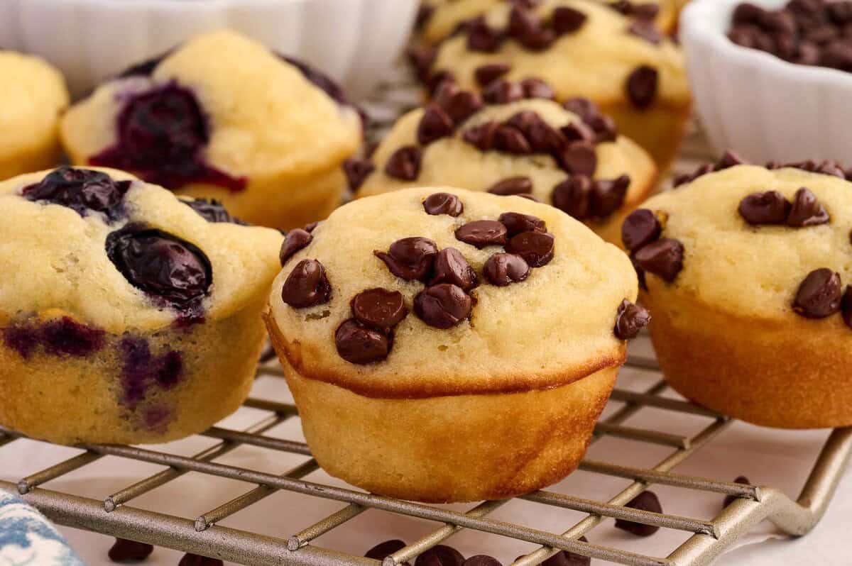 Greek yogurt pancake mini muffins