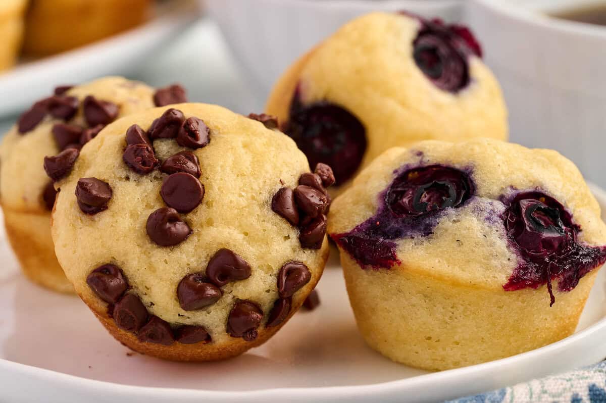 Greek yogurt pancake mini muffins