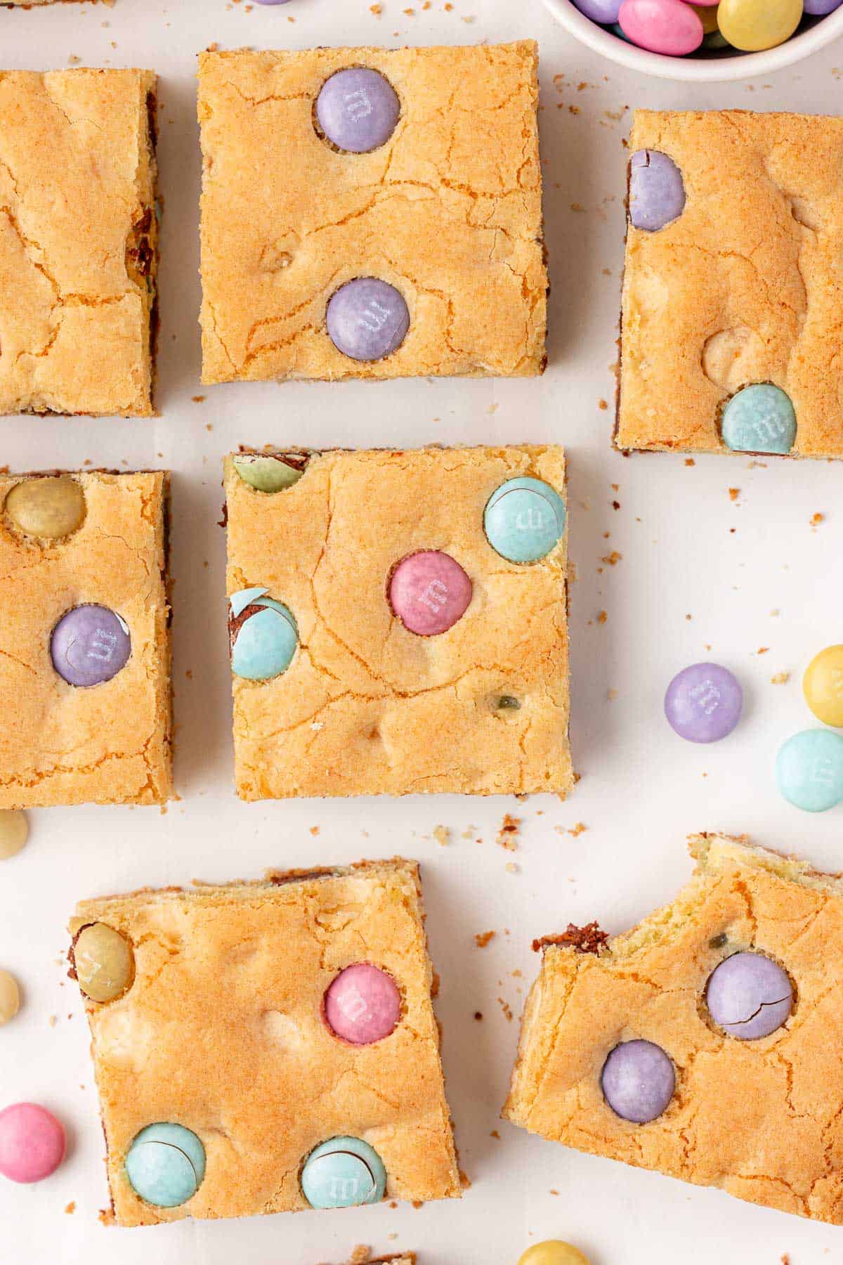 Easter cookie bars