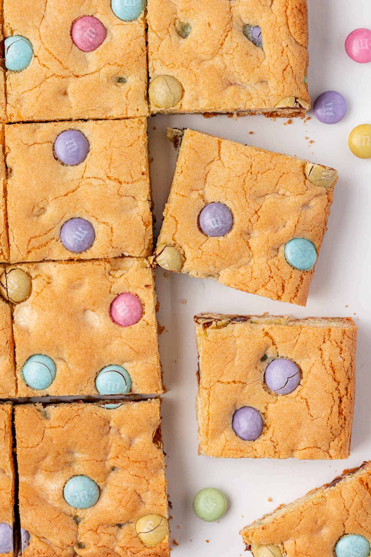 Easter cookie bars