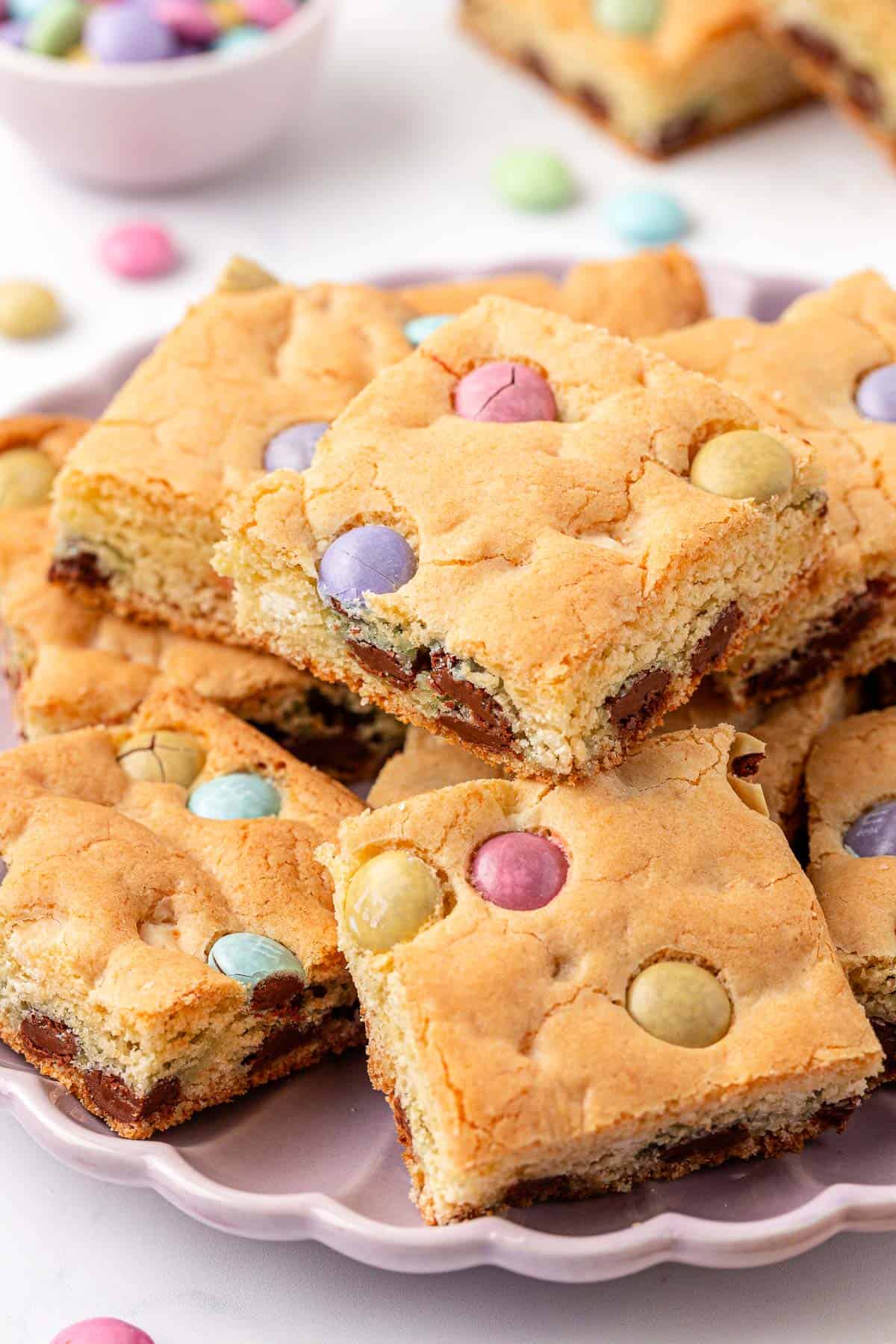 Easter cookie bars