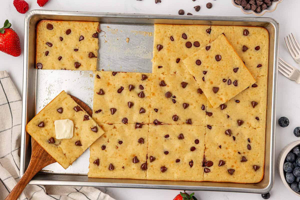 sheet pan pancakes