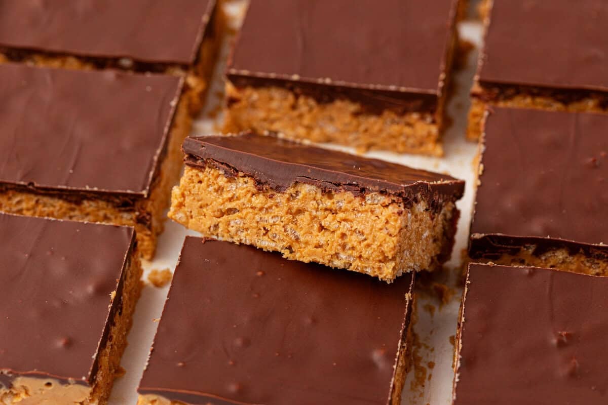 peanut butter rice krispie bars