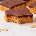 peanut butter rice krispie bars
