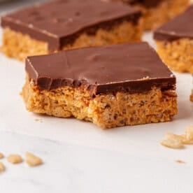 peanut butter rice krispie bars
