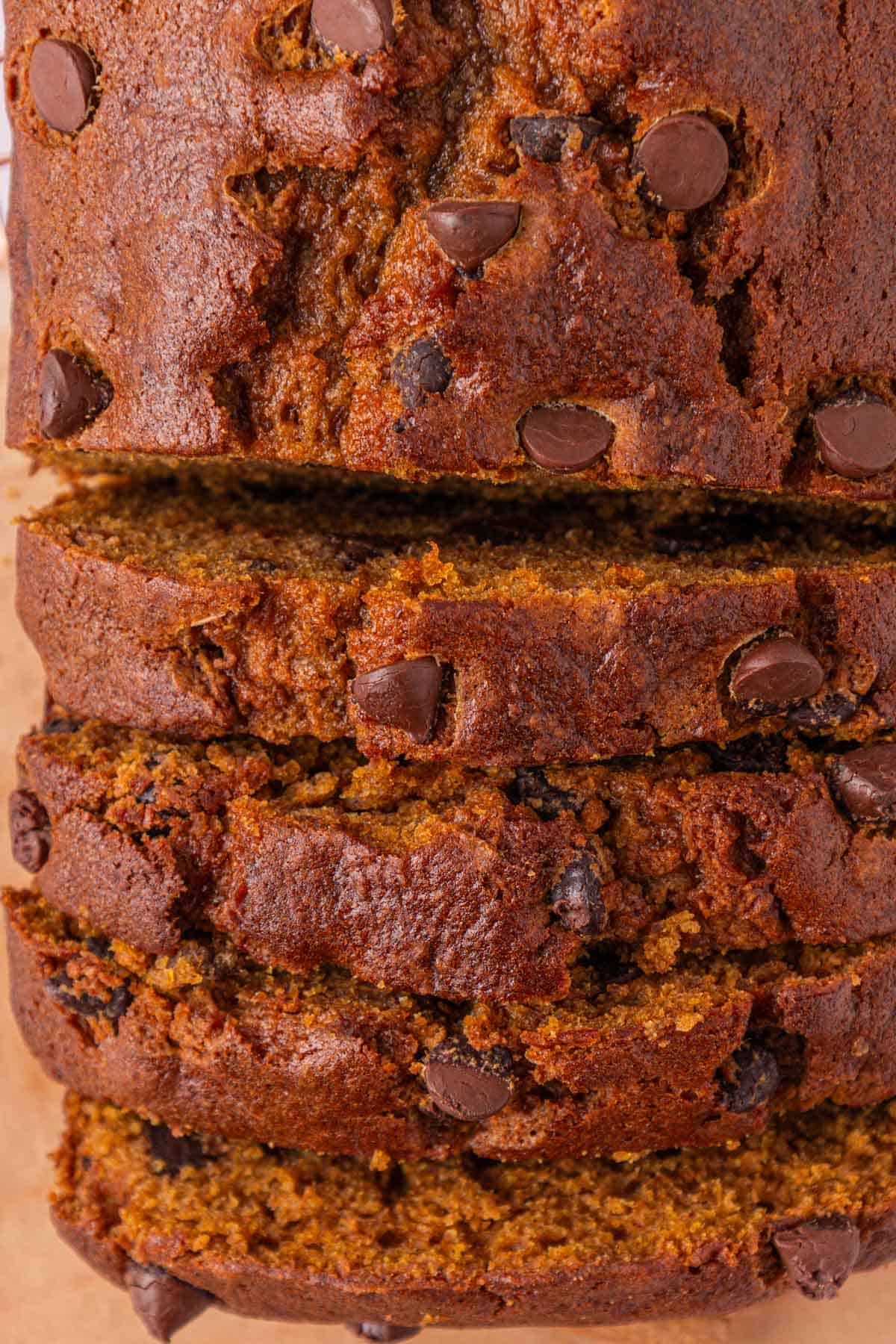 chocolate chip pumpkin bread