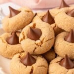 cake mix peanut butter blossoms